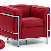 Armchair in der Ausführung mit RAL-Farben, eine Pulverbeschichtung und Polster in Fabric.