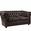 Walter Gropius Chesterfield 2-er Sofa.