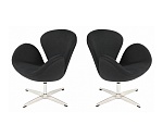 2 x Swan Chair