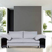 Eileen Gray Lota Sofa in einer schönen Umgebung.
