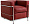 LC 21 Sessel in Dark Red