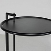 Verschiedene Tischplatten (Klarglas, Rauchglas, Metallplatte).